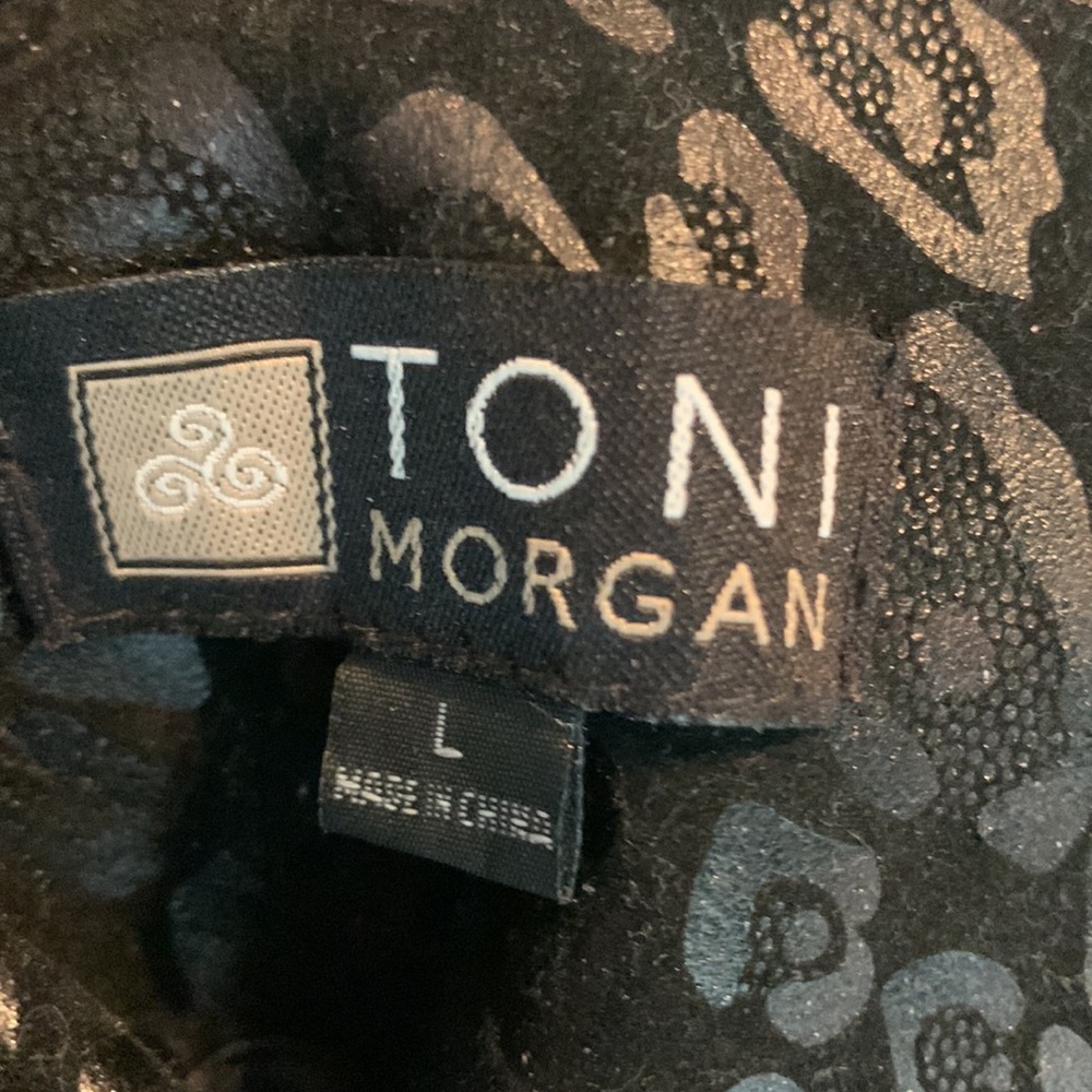 Toni Morgan black jacket size large - Picture 5 of 7